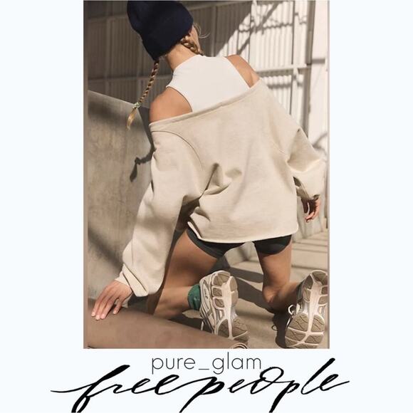 Free People sweatshirt pullover - Picture 5 of 6